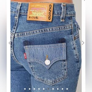 LEVI'S® X GUIZIO LOW RISE FLAP JEANS